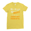 assistant principal Ladies Fitted T-Shirt