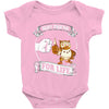 new owl best friend for life Baby Onesie