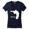 ishoot camera photographer Women's V-Neck T-Shirt