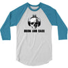 drum and bass 3/4 Sleeve Shirt