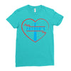 happy father's day Ladies Fitted T-Shirt