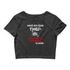 have no fear the mechanical engineer is here Crop Top