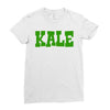 Kale Vegan Ladies Fitted T-Shirt
