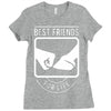 limited edition best friends hoof Ladies Fitted T-Shirt