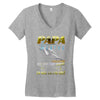 vater und tochter Women's V-Neck T-Shirt