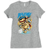 kick my ass Ladies Fitted T-Shirt