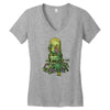 mega skolt the shirt Women's V-Neck T-Shirt