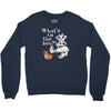 what's in the box Crewneck Sweatshirt