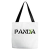 Panda Write T-Shirt Tote Bags