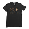 nerd ears Ladies Fitted T-Shirt