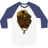 dog hip hop style 3/4 Sleeve Shirt