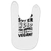 Be A Super Hero For Animals Go Vegan! Baby Bibs