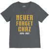 Never Forget Chaz V-Neck Tee