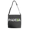 Panda Write T-Shirt Adjustable Strap Totes