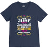 i am a june women V-Neck Tee