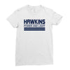 hawkins power and light 2 Ladies Fitted T-Shirt