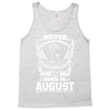 Never Underestimate Dog Rescuer Who Was Born August Tank Top