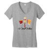 wood fellas Women's V-Neck T-Shirt