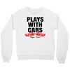 Plays With Cars Crewneck Sweatshirt
