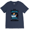 Never Underestimate A Man Who Watches Lost in Space And Was Born in De V-Neck Tee