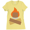 campfire tradition Ladies Fitted T-Shirt