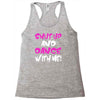 shut up dance with me Racerback Tank