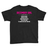 December Girl Hated By Many Youth Tee
