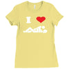 i love sex Ladies Fitted T-Shirt