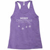 merry christmas and happy new year Racerback Tank
