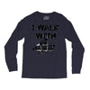 i walk with wasd Long Sleeve Shirts