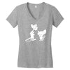 ratten rats Women's V-Neck T-Shirt