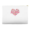 Jet'aime Flower Heart Accessory Pouches