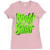 night shift Ladies Fitted T-Shirt