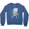 preparing for the goblin fire Crewneck Sweatshirt