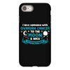 I Love Someone with Ovarian Cancer to The Moon and Back to Infinity iPhone 8