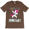 Born Unicorns-Born February T-Shirt