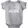robocop inspired ed 209 Baby Onesie