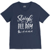 sleigh all day 2 V-Neck Tee