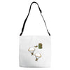 go go go go Adjustable Strap Totes