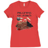 the pilgrimage Ladies Fitted T-Shirt