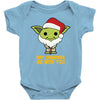 may cristmas be with you yoda Baby Bodysuit