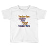 teachers give, share, care Toddler T-shirt