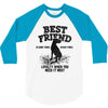 Best Friend Great Dane 3/4 Sleeve Shirt