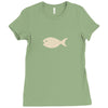 fish Ladies Fitted T-Shirt