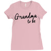 grandma to be Ladies Fitted T-Shirt