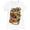 death flower Ladies Fitted T-Shirt
