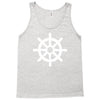 steering wheel sail boat funny Tank Top