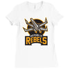 republic rebels Ladies Fitted T-Shirt