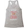 camping lady Racerback Tank