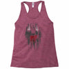 skull rust Racerback Tank